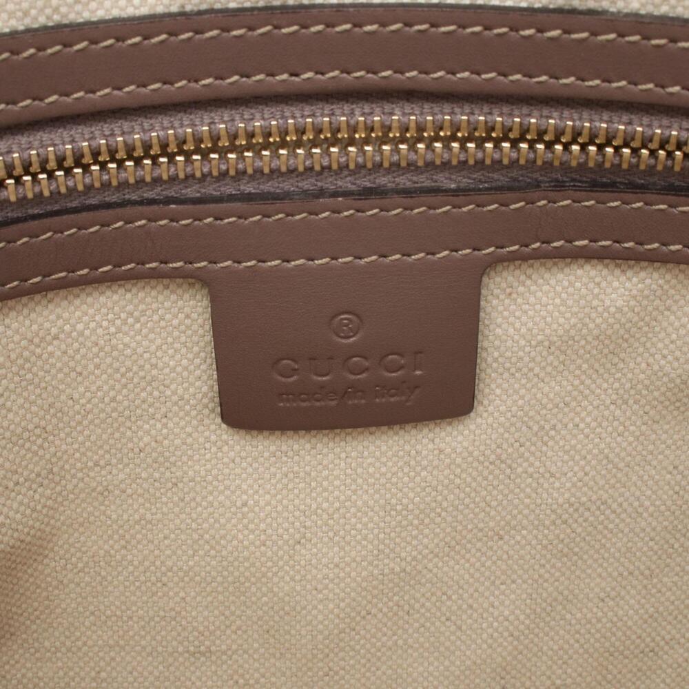 GUCCI Brown Leather Shoulder Bag - Picture 4 of 8